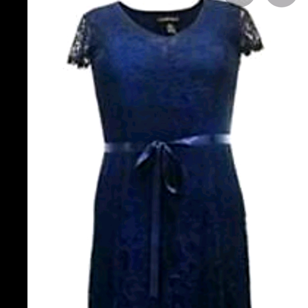 Candalite sequin and lace dress